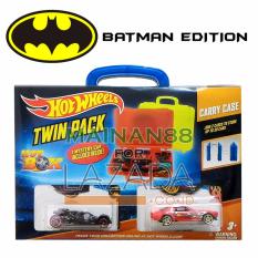Hot Wheels Batman Tempat Mobil Twin Pack Hot Box isi 2 - Multicolour