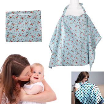 Ibu Menyusui ASI Bayi Ponco Menutupi Kapas (Biru Cherry) Januari 2019 - 2 Ibu Menyusui ASI Bayi Ponco Menutupi Kapas (Biru Cherry) - 2