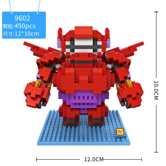 Gambar Loz partikel kecil dari berlian Mini blok bangunan