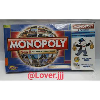 Gambar Monopoly 5 In 1 ALL NEW INTERNATIONAL