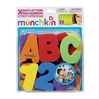 Gambar Munchkin Permainan Bayi Mandi Mainan Edukasi Anak Saat Mandi Cocok Untuk Anak Usia 3 Tahun Ke Atas Mainan Bentuk Huruf Dan Angka Gratis Ongkir