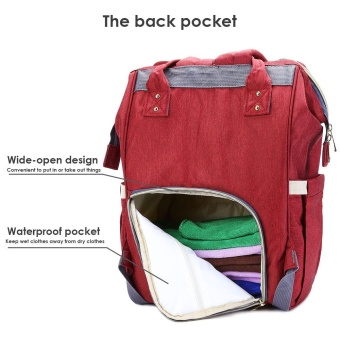 Portable Baby Diaper Bag For Travel - Intl April 2019 - 3 Portable Baby Diaper Bag for Travel - intl - 3