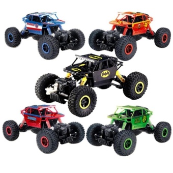 Remote Control Car 4WD Rock Crawler Super Hero Theme Car Off-Road - Merah Oktober 2019 - 2 Remote Control Car 4WD Rock Crawler Super Hero Theme Car Off-Road - Merah - 2