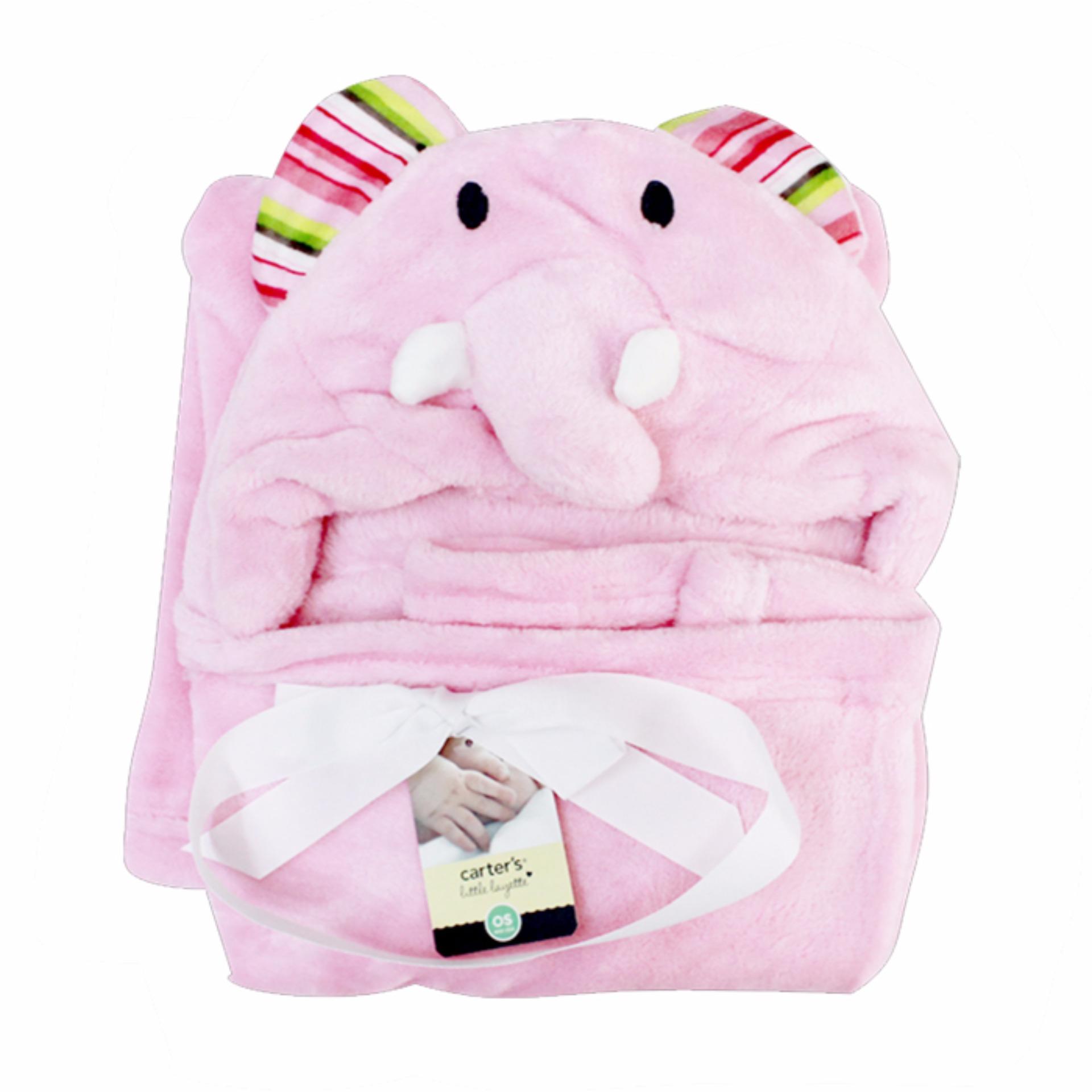 Selimut Bayi / Selimut Topi Double Fleece / Selimut Hoodie Bulu Bayi 3D Hoodie Blanket Tudung / Selimut Anak