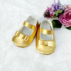 Minetha Kid Shoes Sepatu Anak Perempuan Balerina Flat Usia 1 12 tahun Merah Sepatu anak bayi