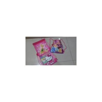 Gambar Tas Goodie Bag Ultah Karakter Tinkerbell  Princess  Hello Kitty