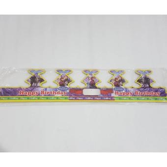 Topi Ikat Crown Karakter - 10 Pcs