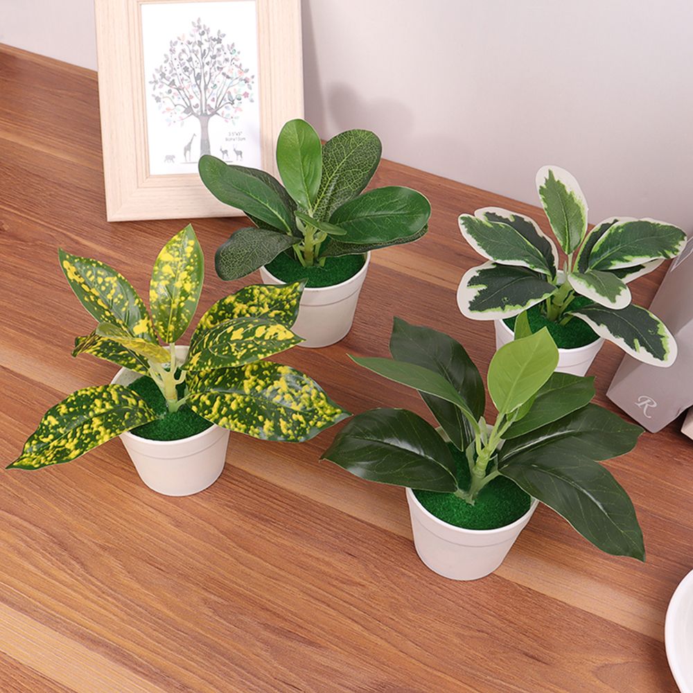 Adyqku0dh Quà Tặng Trang Trí nội thất Nhiếp ảnh Đạo Cụ Máy tính để bàn Trang Trí Mô phỏng Scindapsus Sống động như thật Cây Xanh Trồng Trong Chậu Cây nhân tạo Bonsai Cỏ giả