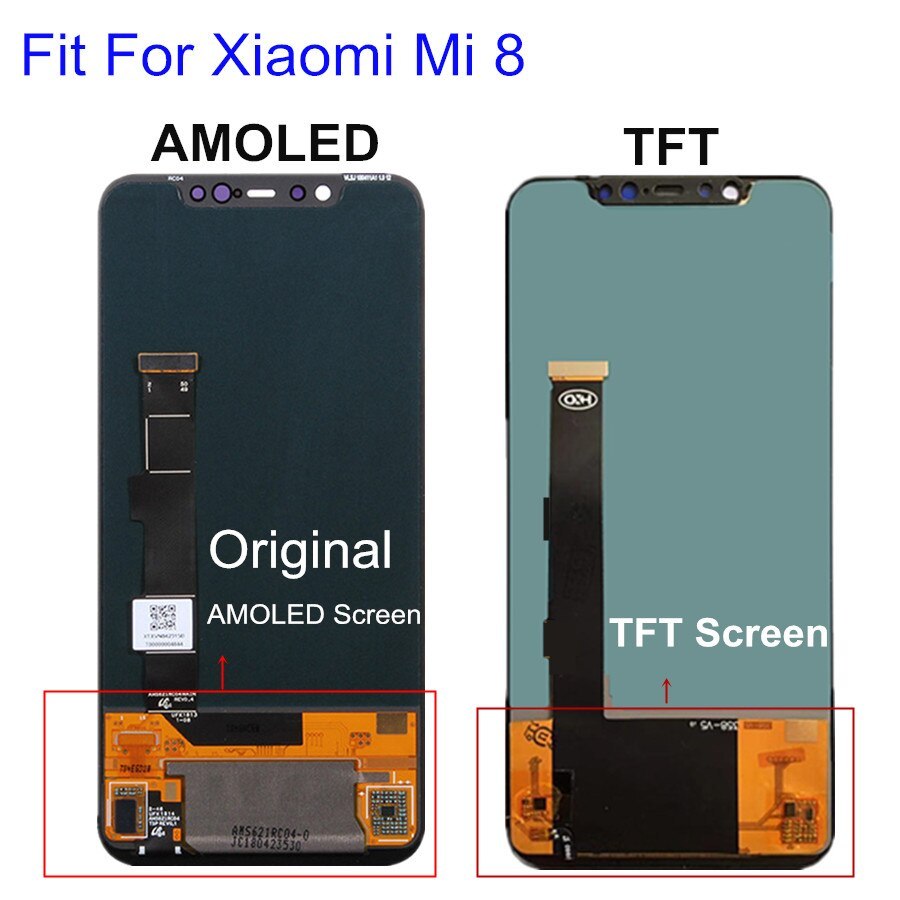 LCD XIAOMI MI 8 AMOLED FULLSET + 