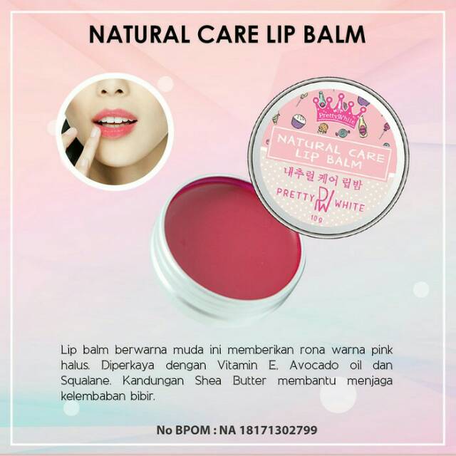 natural care lip balm
