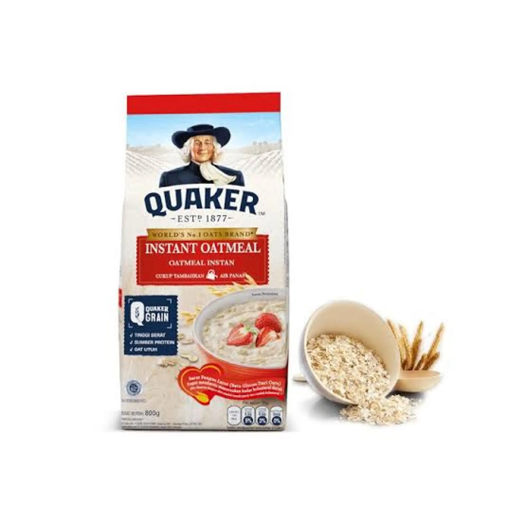 Quaker Oatmeal Instan 800 Gr Lazada Indonesia