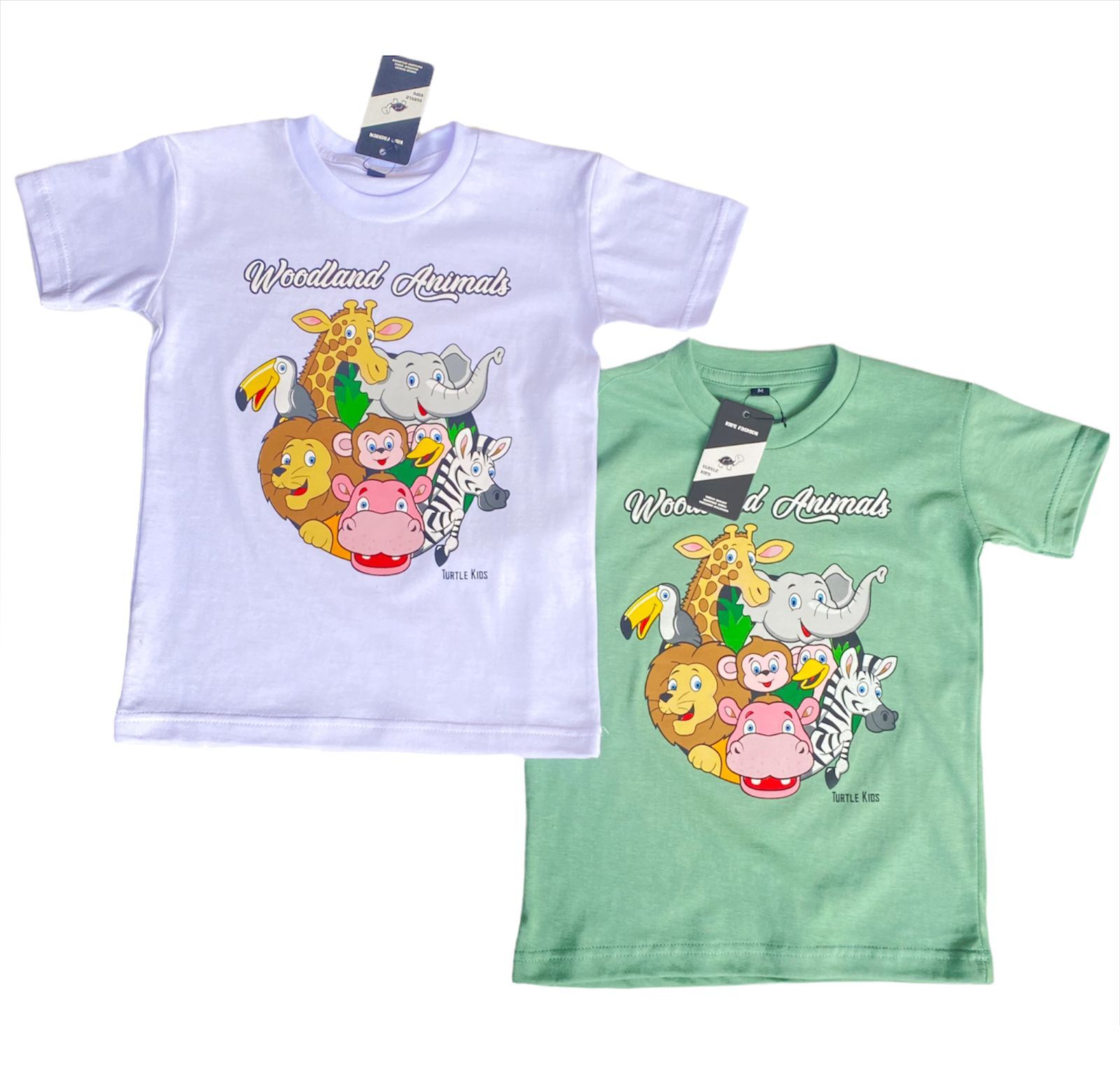 Baju Anak Gambar Hewan- Kaos Anak Lucu - Kaos Best Seller Turtle Kids - Kaos Terlaris