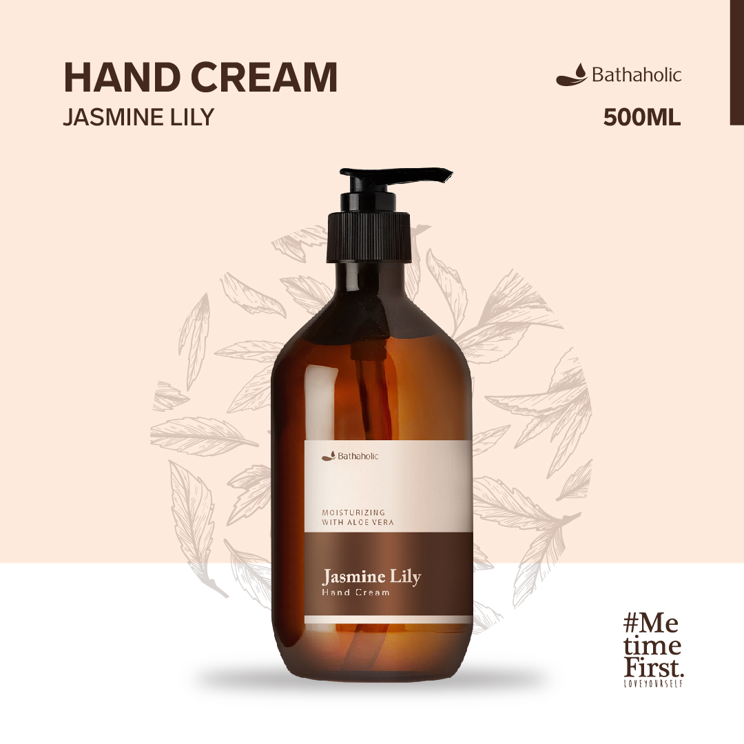 Jasmine & Lily. Hand Cream Jasmine & COACS В темной бутылке.