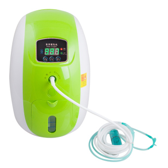 Gambar 1L Portable Full Intelligent Home Oxygen Concentrator Generatorwork compact Silent(...)