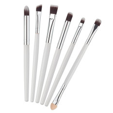 6 buah Set kuas kosmetik profesional Make Up mata memakai Eyeliner kecantikan alis perona bibir membersihkan