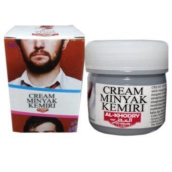 Gambar AlKhodry   Cream Penumbuh Rambut Minyak Kemiri   Paket 2Pcs