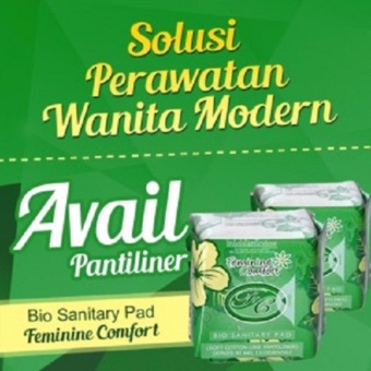 Gambar Avail Pantyliner Hijau (Pembalut Herbal)