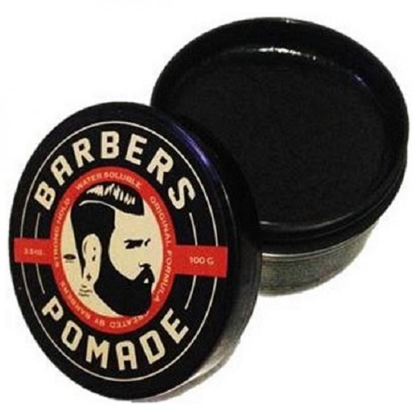 Barbers Pomade Strong Hold Waterbased 100 Gram Barbers Pomade Strong Hold Waterbased 100 Gram