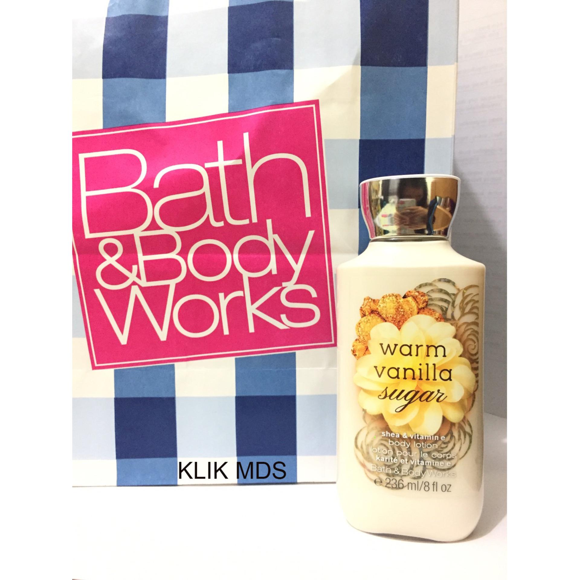 Bath and Body Works Body Lotion Regular Size 236 ml - Warm Vanilla Sugar