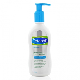 Gambar Cetaphil Restoraderm Skin Restoring Body Moisturizer 295ml   Untuk Kulit Sensitif Pelembab Super Tinggi