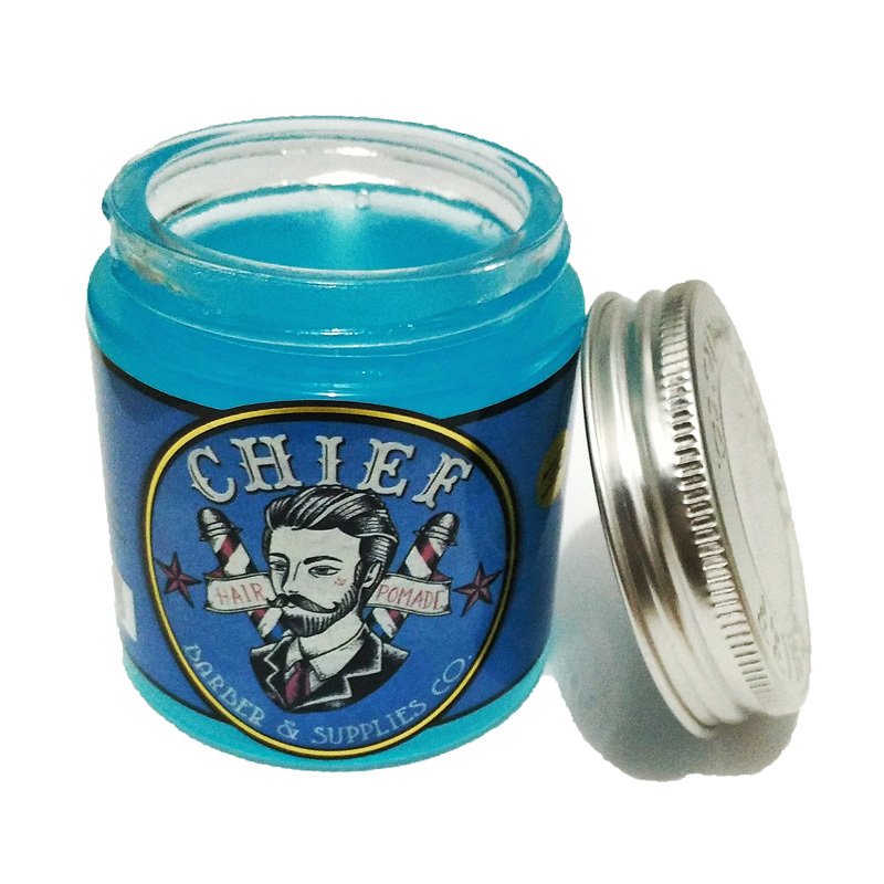 Chief Pomade - Blue Waterbase 4.2oz - 120 gram Chief Pomade - Blue Waterbase 4.2oz - 120 gram