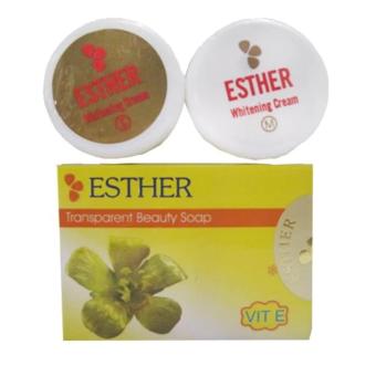 Gambar Cream Esther For Whitening S M   Soap   Exlusive Whitening Cream Plus Sabun   1 Paket