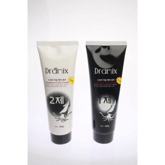 Dramix Treatment Color Cream / Pewarna Rambut Korea Alami DariTinta Sotong 7N Coklat Terang Dramix Treatment Color Cream / Pewarna Rambut Korea Alami DariTinta Sotong 7N Coklat Terang
