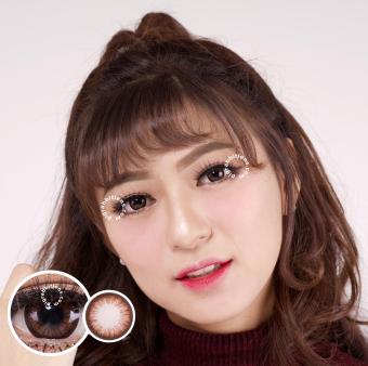 Softlens Baby Color Super Yogurt Choco Gratis Lens Case. Source · EOS Almond Brown Softlens - minus 1.25 + Gratis Lenscase .
