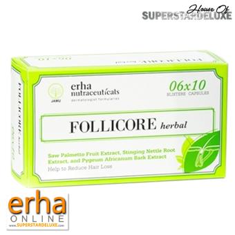 Gambar Erha Follicore Herbal Box 60 caps (penumbuh rambut)