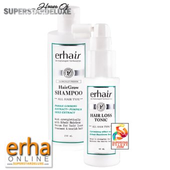 Gambar Erha Hair Bundle  Hair Grow Shampoo + Tonic (save 20%)