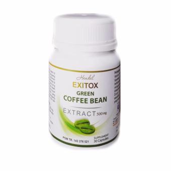 Gambar Exitoc Hendel Green Coffee Bean Extract 500 mg (30 Capsules)