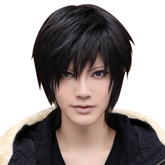 Fashion Men Nak Tahan Panas Pendek Lurus Cosplay Anime Penuh Teguran Hitam Fashion Men Nak Tahan Panas Pendek Lurus Cosplay Anime Penuh Teguran Hitam