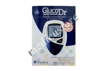 Gambar Gluco Dr Blood Glucose Test Meter Super Sensor AGM 2200