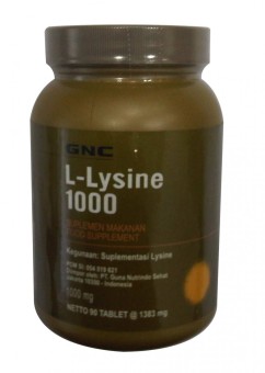 Gambar GNC L   Lysine 1000   90 tablet