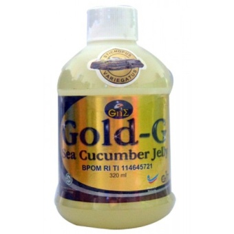 Gambar Gold G Herbal Jelly Gamat Sea Cucumber   320ml   Paket 2Pcs