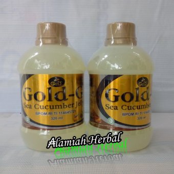 Gambar Gold G Jelly Gamat 320ml Paket 2 Botol