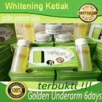 Golden Under Arm 6 Day Original - Set Cream Pemutih Ketiak Original Pebruari 2019 - 2 Golden Under Arm 6 Day Original - Set Cream Pemutih Ketiak Original - 2