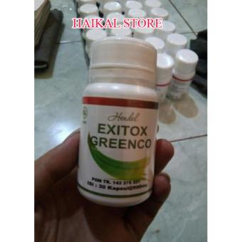 Gambar HENDEL EXITOX GREENCO GREEN COFFEE BEAN EXTRACT PELANGSING BADAN RESMI BPOM