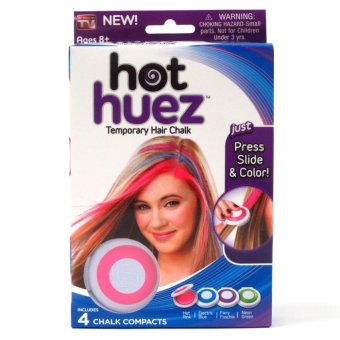 Hot Huez - Temporary Hair Chalk Pewarna Rambut Hot Huez - Temporary Hair Chalk Pewarna Rambut