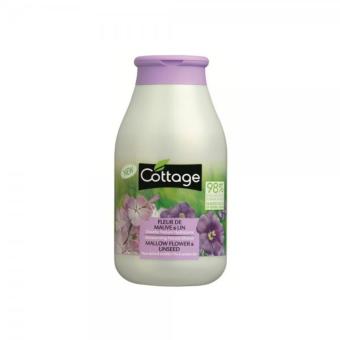 Cottage Shower Gel Mallow Flower Dan Linseed (250ml) - Harum Lembut Kulit Halus Sabun