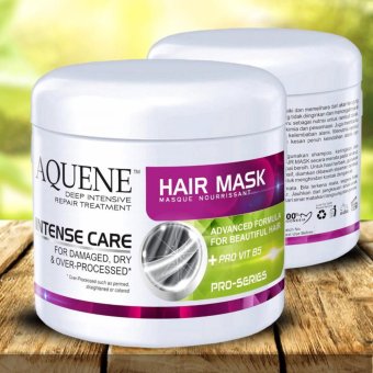 ... 24k Active Gold Hair Mask Masker Rambut Aromatic Moisturizing Source Harga AQUENE INTENSE CARE HAIR MASK