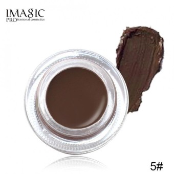 Hot Deals Imagic Make Up Waterproof Gel Alis Kecantikan Kosmetik Panjang Gel Krim Pakai dengan Brush