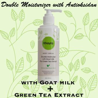 Gambar Khayla Double Moisturizer with Goat Milk Plus Green Tea Extract