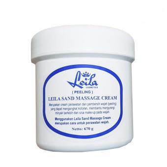 Gambar Leila Peeling   Sand Massage Cream   Pembersih Wajah 670gr