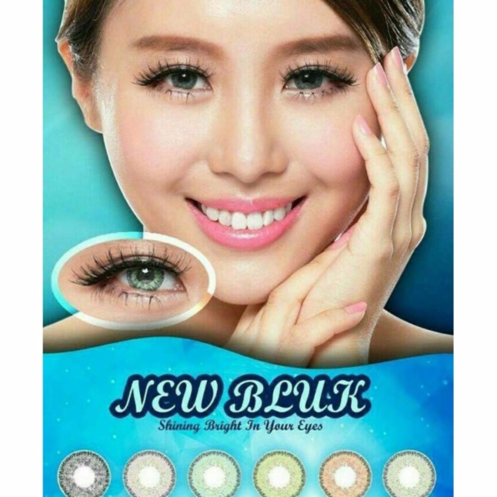 Lucky Softlens New Bluk / Soft Lens NEWBLUK Baby Eyes Made in Korea - Violet + ...