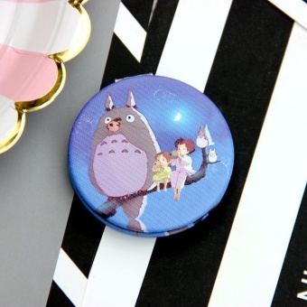 Gambar Lucu kucing baru My Neighbor Totoro cermin portabel