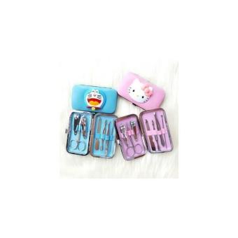 Gambar Manicure Set Doraemon Dan Hello Kitty