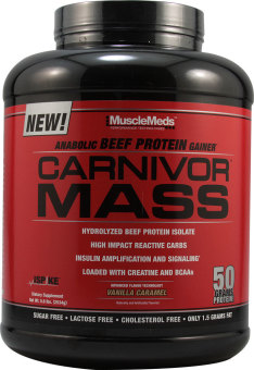 Gambar Musclemeds Carnivor Mass 5 lb   Cokelat