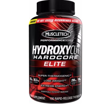 Gambar Muscletech Hydroxycut Hardcore Elite Fat Burner  100 Caps