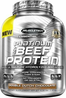 Gambar Muscletech Platinum Beef Protein  4.2Lb